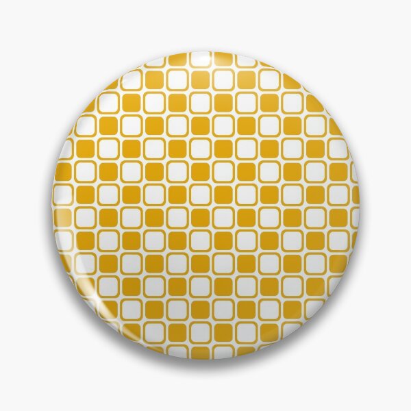 Item preview, Golden Yellow and White Checkerboard Pattern 2022 Trending Color - Colour - Hue - Shade Pantone Daylily 15-0956 designed and sold by ColorOfTheYears.