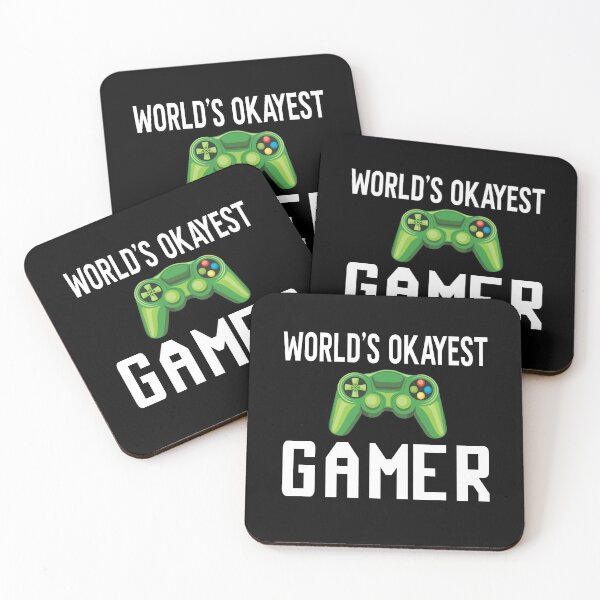 Item preview, World's Okayest Gamer Funny Video Game Player designed and sold by ZiesMerch.