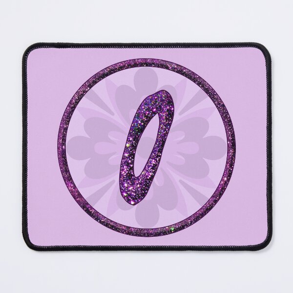 Item preview, Number Zero 0 in Purple Numbers Date Age Glitter Glamor designed and sold by GlamourChick.