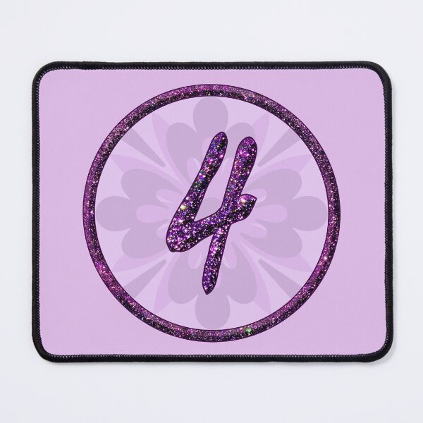 Item preview, Number four 4 glittering numbers designed and sold by GlamourChick.