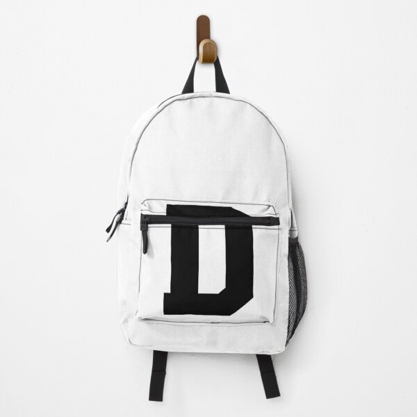 Item preview, Alphabet, Black D, Sports letter D designed and sold by TheCultStuff.