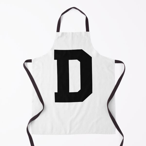 Item preview, Alphabet, Black D, Sports letter D designed and sold by TheCultStuff.