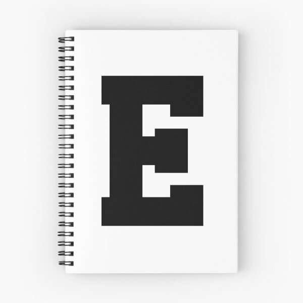 Item preview, Alphabet, Black E, Sports letter E designed and sold by TheCultStuff.