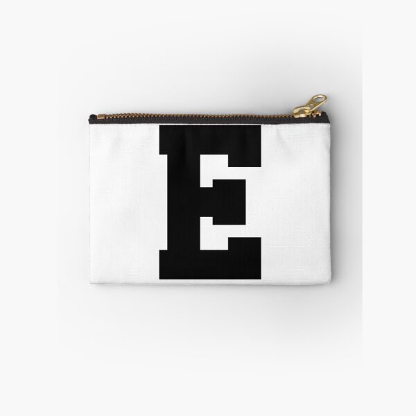 Item preview, Alphabet, Black E, Sports letter E designed and sold by TheCultStuff.