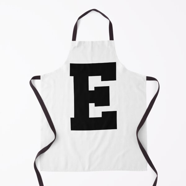 Item preview, Alphabet, Black E, Sports letter E designed and sold by TheCultStuff.