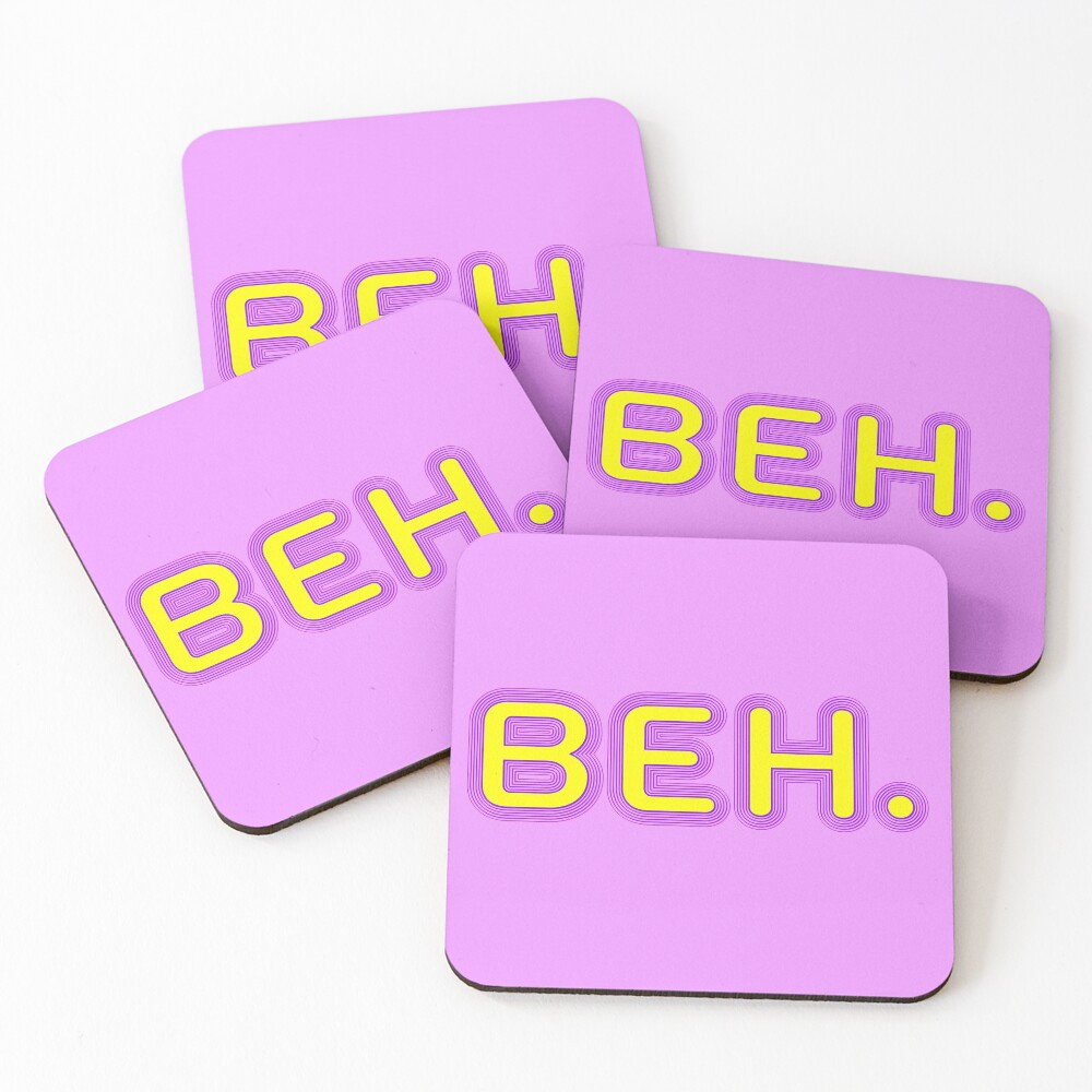 Item preview, Coasters (Set of 4) designed and sold by BeeMeCreative.