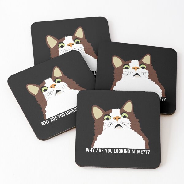 Item preview, Why are you looking at me? designed and sold by blancheart1.