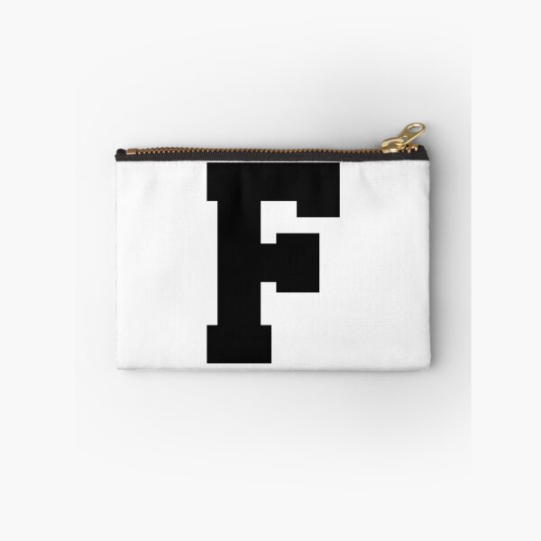 Item preview, Alphabet, Black F, Sports letter F designed and sold by TheCultStuff.