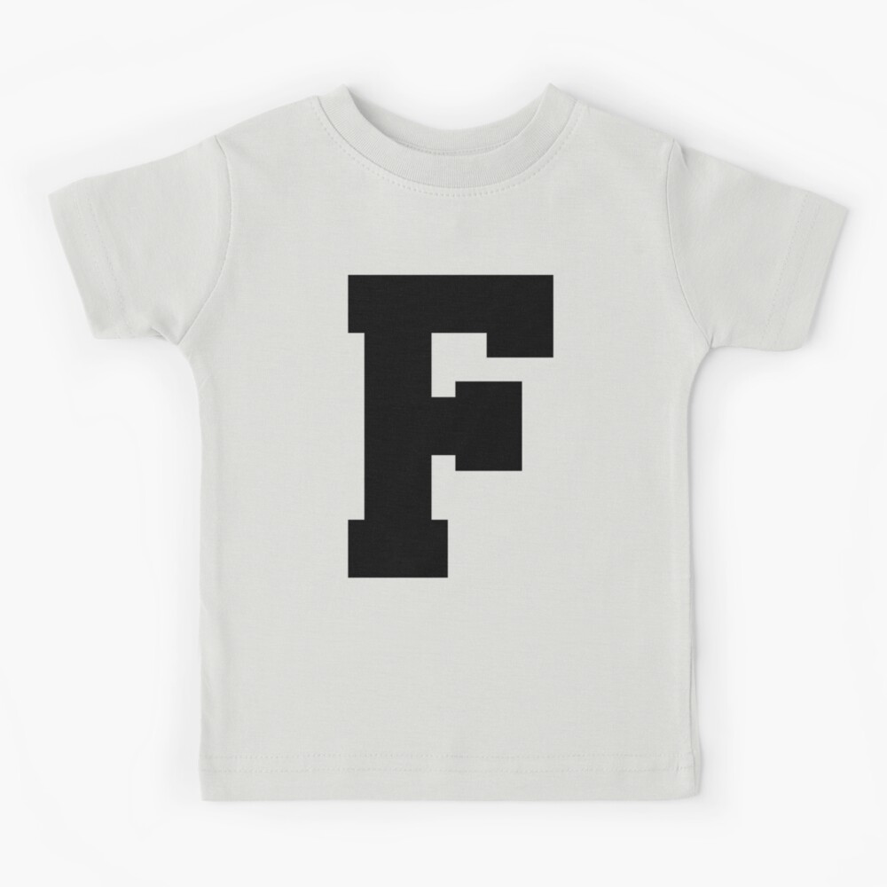 Letter F Blue Favorite Initial Monogram Sweatshirt : : Fashion