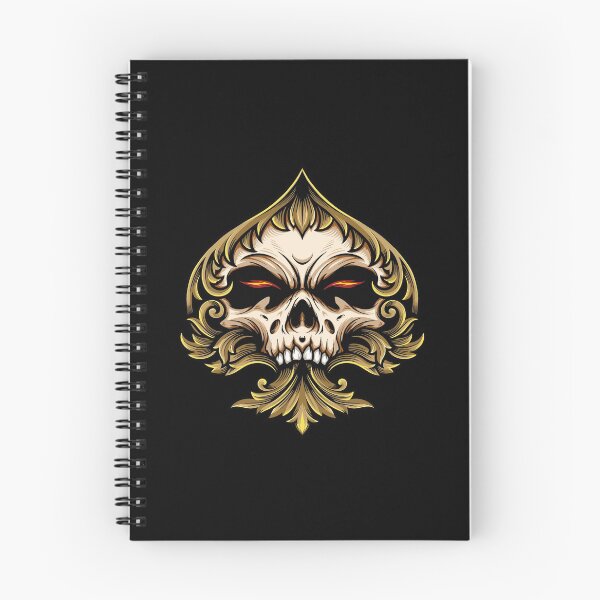 Item preview, Skull playing card designed and sold by nellylebrun.