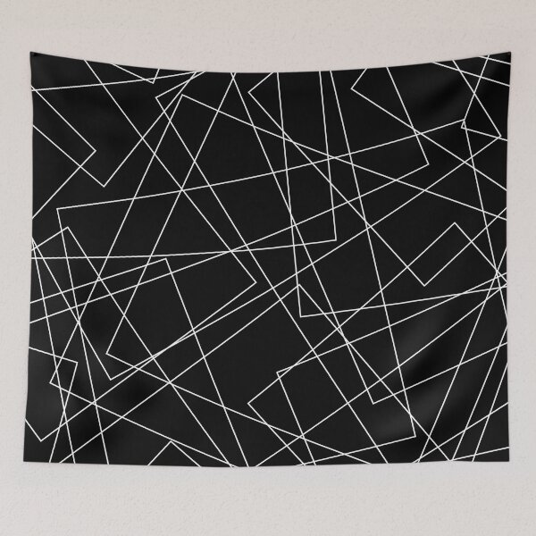 Item preview, Black and white abstract pattern designed and sold by SweetLog.