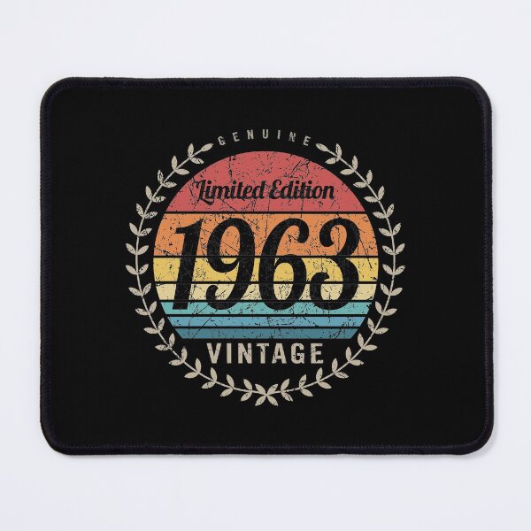 Item preview, 1963 Year Retro Vintage Style Birthday Anniversary Reunion Event Logo designed and sold by hobrath.