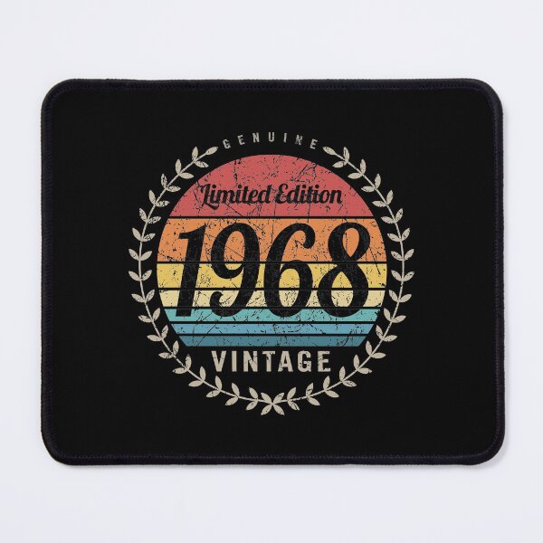 Item preview, 1968 Year Retro Vintage Style Birthday Anniversary Reunion Event Logo designed and sold by hobrath.