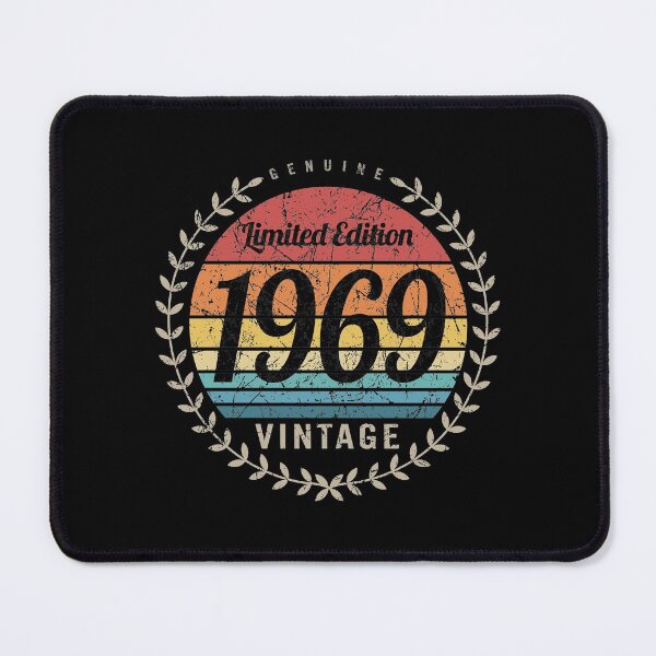 Item preview, 1969 Year Retro Vintage Style Birthday Anniversary Reunion Event Logo designed and sold by hobrath.