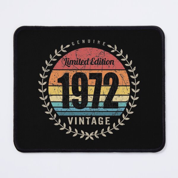 Item preview, 1972 Year Retro Vintage Style Birthday Anniversary Reunion Event Logo designed and sold by hobrath.