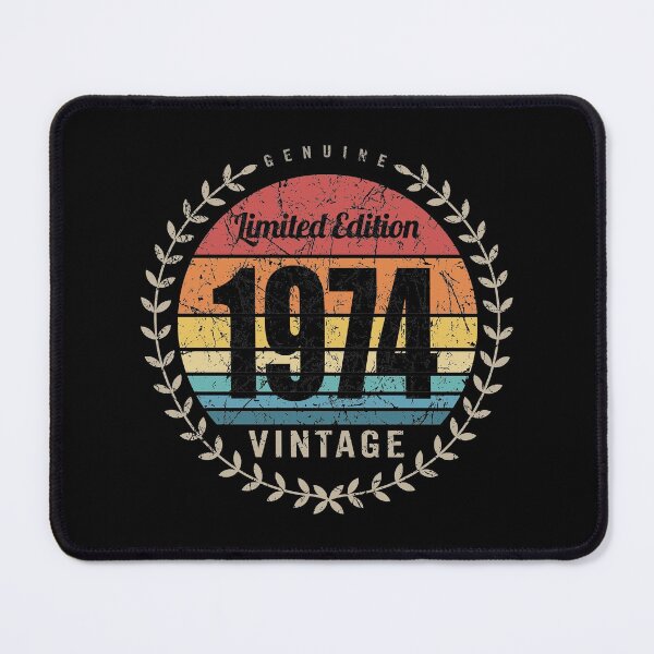 Item preview, 1974 Year Retro Vintage Style Birthday Anniversary Reunion Event Logo designed and sold by hobrath.