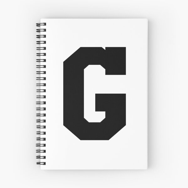 Item preview, Alphabet, Black G, Sports letter G designed and sold by TheCultStuff.