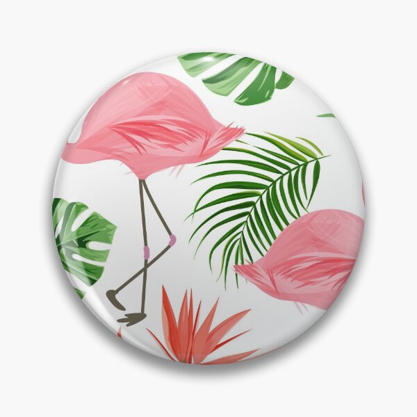 Item preview, Pink Flock Flamingos Pattern  designed and sold by TheWildFlix.
