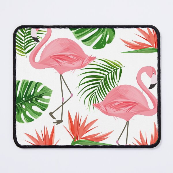 Item preview, Pink Flock Flamingos Pattern  designed and sold by TheWildFlix.