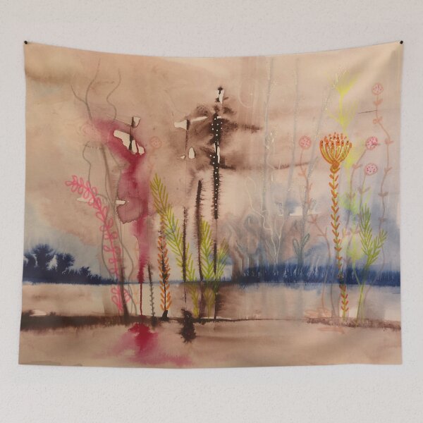 Item preview, whimsical landscape designed and sold by Marianna Tankelevich.
