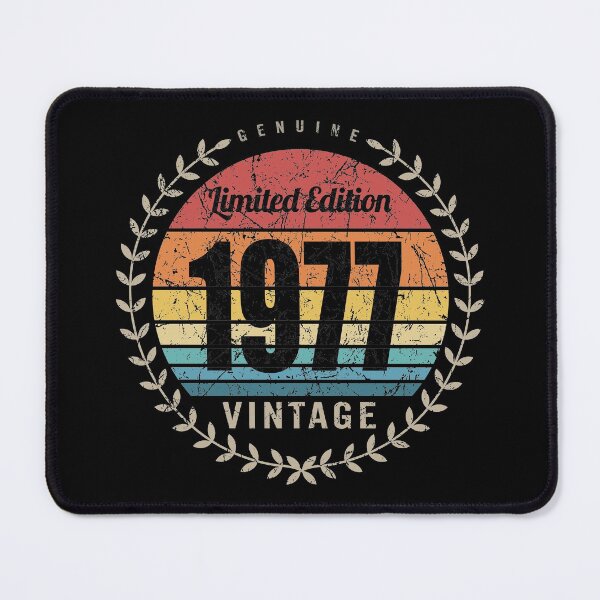 Item preview, 1977 Year Retro Vintage Style Birthday Anniversary Reunion Event Logo designed and sold by hobrath.