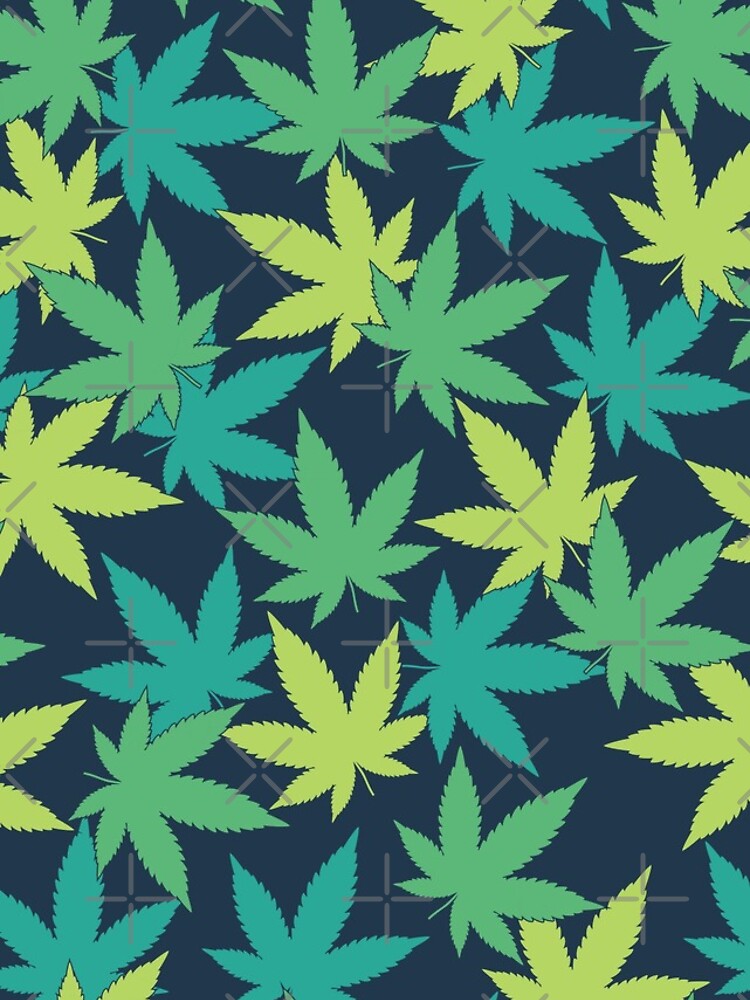 Thumbnail 4 of 4, iPhone Case, Weed Leaf Pattern designed and sold by SweetLog.