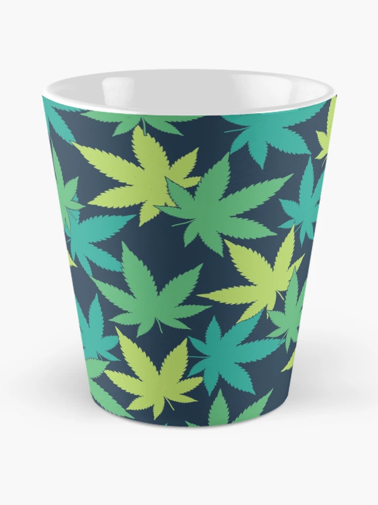 Thumbnail 2 of 4, Coffee Mug, Weed Leaf Pattern designed and sold by SweetLog.
