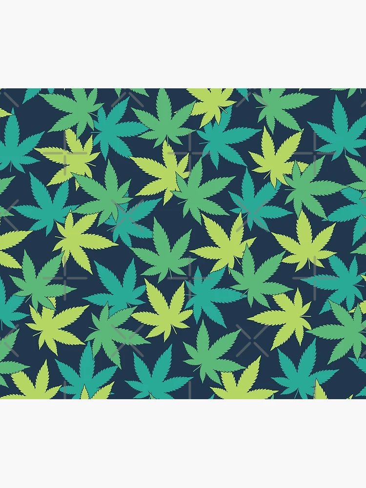 Thumbnail 6 of 6, Throw Blanket, Weed Leaf Pattern designed and sold by SweetLog.