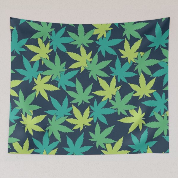 Item preview, Weed Leaf Pattern designed and sold by SweetLog.