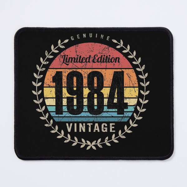 Item preview, 1984 Year Retro Vintage Style Birthday Anniversary Reunion Event Logo designed and sold by hobrath.