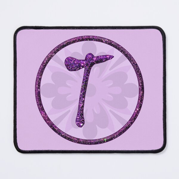 Item preview, Letters glittering alphabet in purple glitter glamor design T designed and sold by GlamourChick.