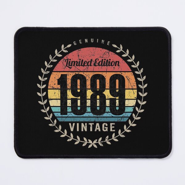 Item preview, 1989 Year Retro Vintage Style Birthday Anniversary Reunion Event Logo designed and sold by hobrath.