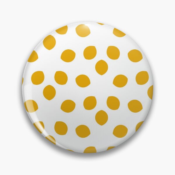 Item preview, Golden Yellow and White Shape Ornamental Pattern 2022 Trending Color - Colour - Hue - Shade Pantone Daylily 15-0956 designed and sold by ColorOfTheYears.