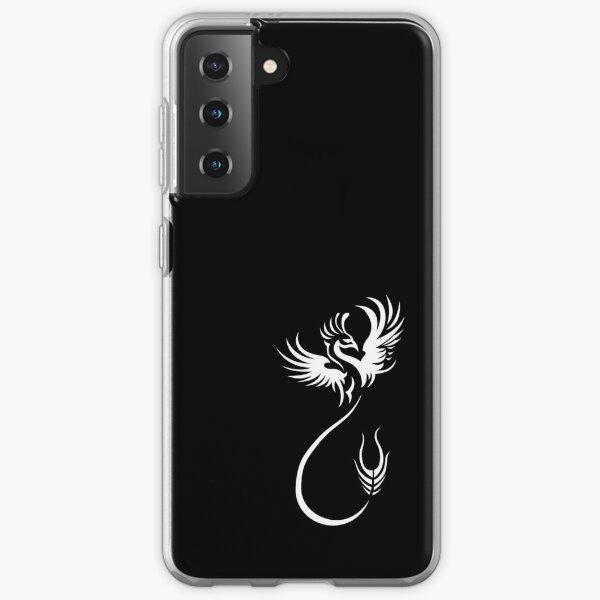 phoenix bird art design Samsung Galaxy Soft Case