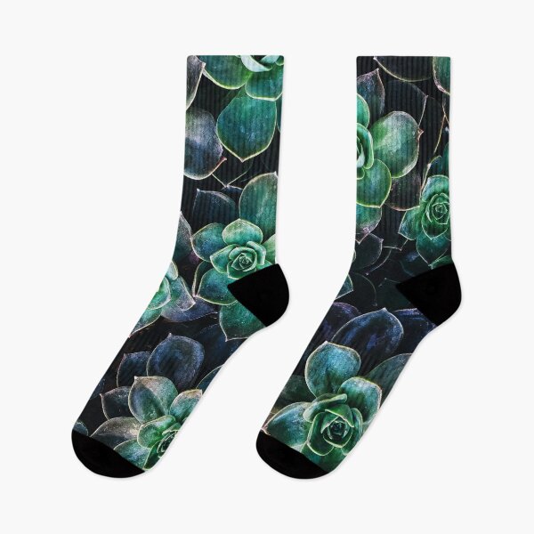 Item preview, Vibrant Blue and Green Colourful Succulents designed and sold by JulieSouster.