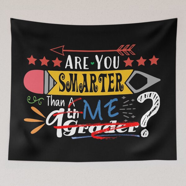 Item preview, Are You Smarter Than Me? (Ninth Grader : Dark) designed and sold by the-krisney-way.
