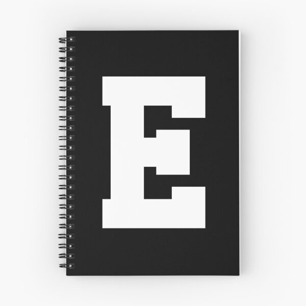 Item preview, Alphabet, White E, Sports letter E designed and sold by TheCultStuff.