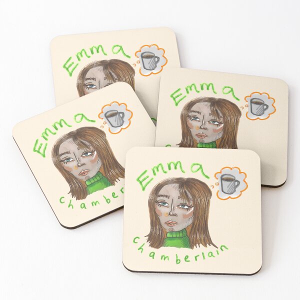 Item preview, Emma Chamberlain Cartoon designed and sold by SOFTIA.