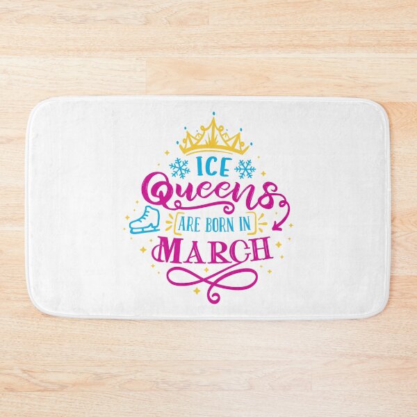 Item preview, Ice Queens Are Born In March (color version) designed and sold by TripleTriple.