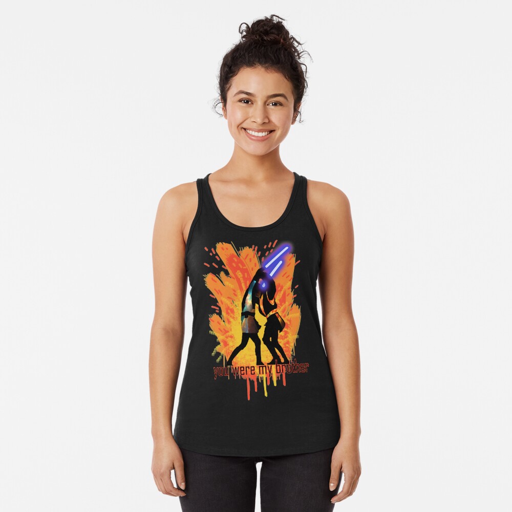 Vista previa del artículo con la obra «Camiseta con espalda nadadora», diseñado y vendido por TheVelocirapper.