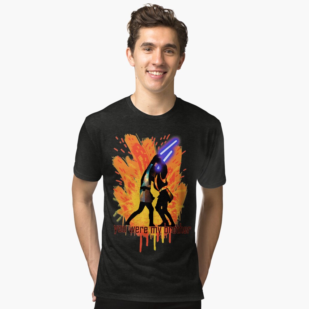 Vista previa del artículo con la obra «Camiseta de tejido mixto», diseñado y vendido por TheVelocirapper.