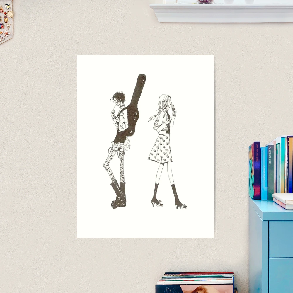 Nana and nana walking | Art Print