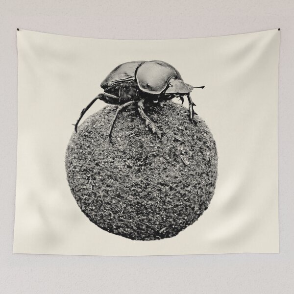 Item preview, Dung Beetle on Dung Ball African Wildlife designed and sold by Scotch Macaskill.