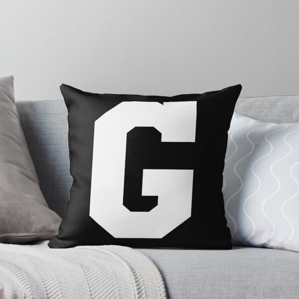 Item preview, Alphabet, White G, Sports letter G designed and sold by TheCultStuff.