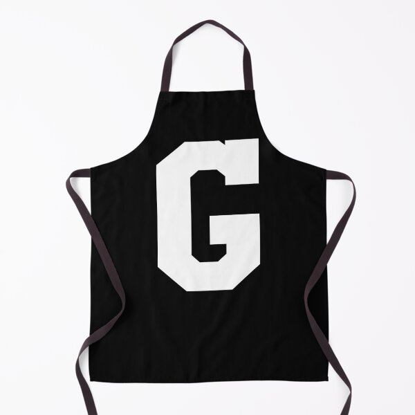 Item preview, Alphabet, White G, Sports letter G designed and sold by TheCultStuff.