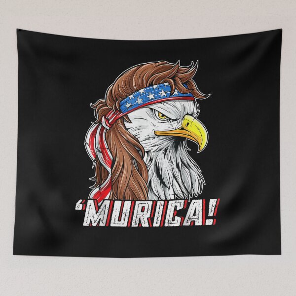 Item preview, 4th Of July Eagle Mullet Murica American Flag Usa Merica designed and sold by beata155.