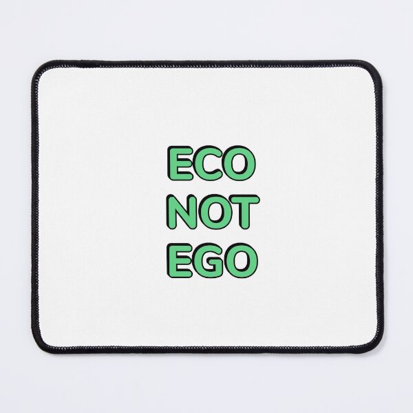 Item preview, Eco Not Ego - green planet designed and sold by Inspirationmotivation.