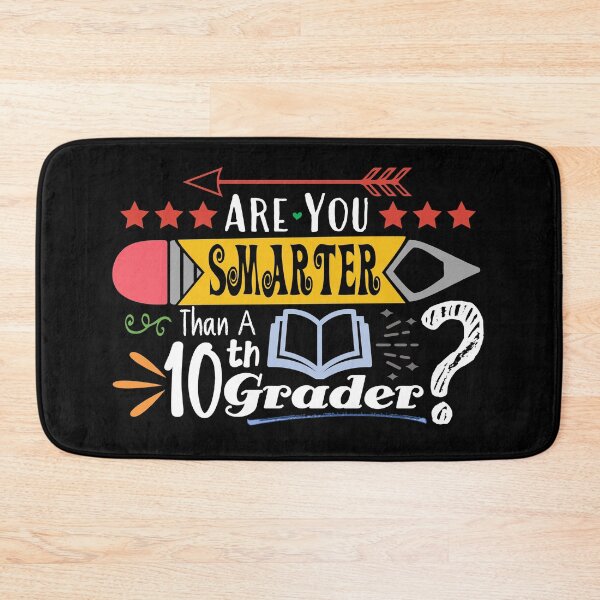 Item preview, Are You Smarter Than A Tenth Grader? (Dark) designed and sold by the-krisney-way.