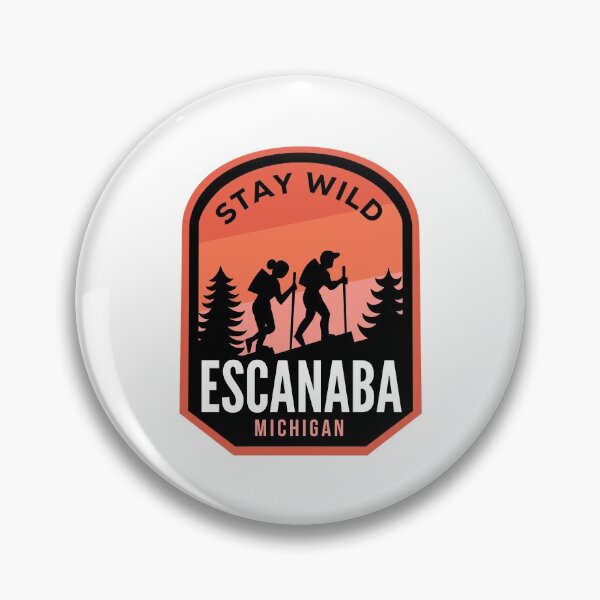 Item preview, Escanaba Michigan Hiking in Nature designed and sold by HalpinDesign.