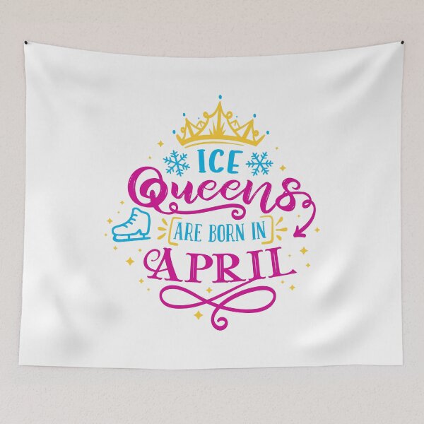 Item preview, Ice Queens Are Born In April (color version) designed and sold by TripleTriple.